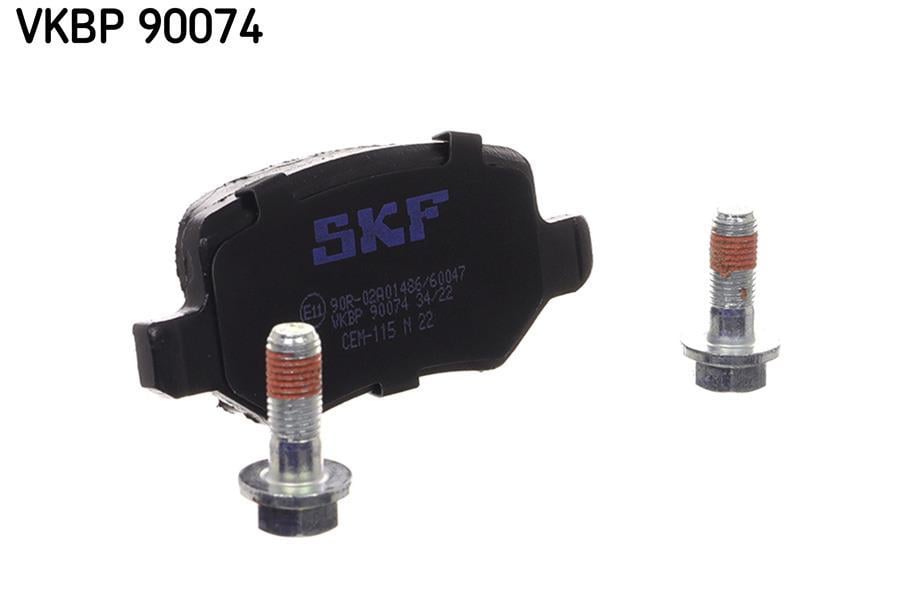 Jeu de 4 plaquettes de frein SKF ref. VKBP 90074